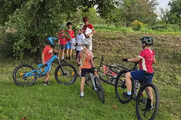Trening w lesie pod Barczewem
